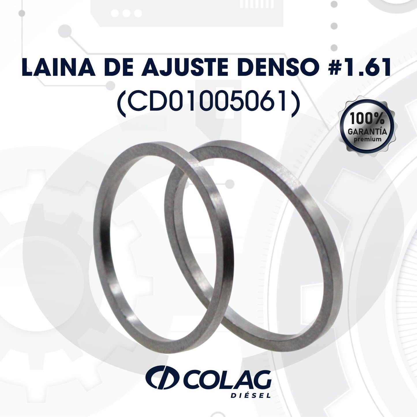 LAINA DE AJUSTE DENSO B27 1.610