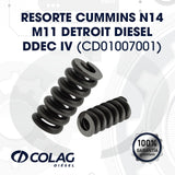 RESORTE CUMMINS N14,M11 /DETROIT DDEC IV