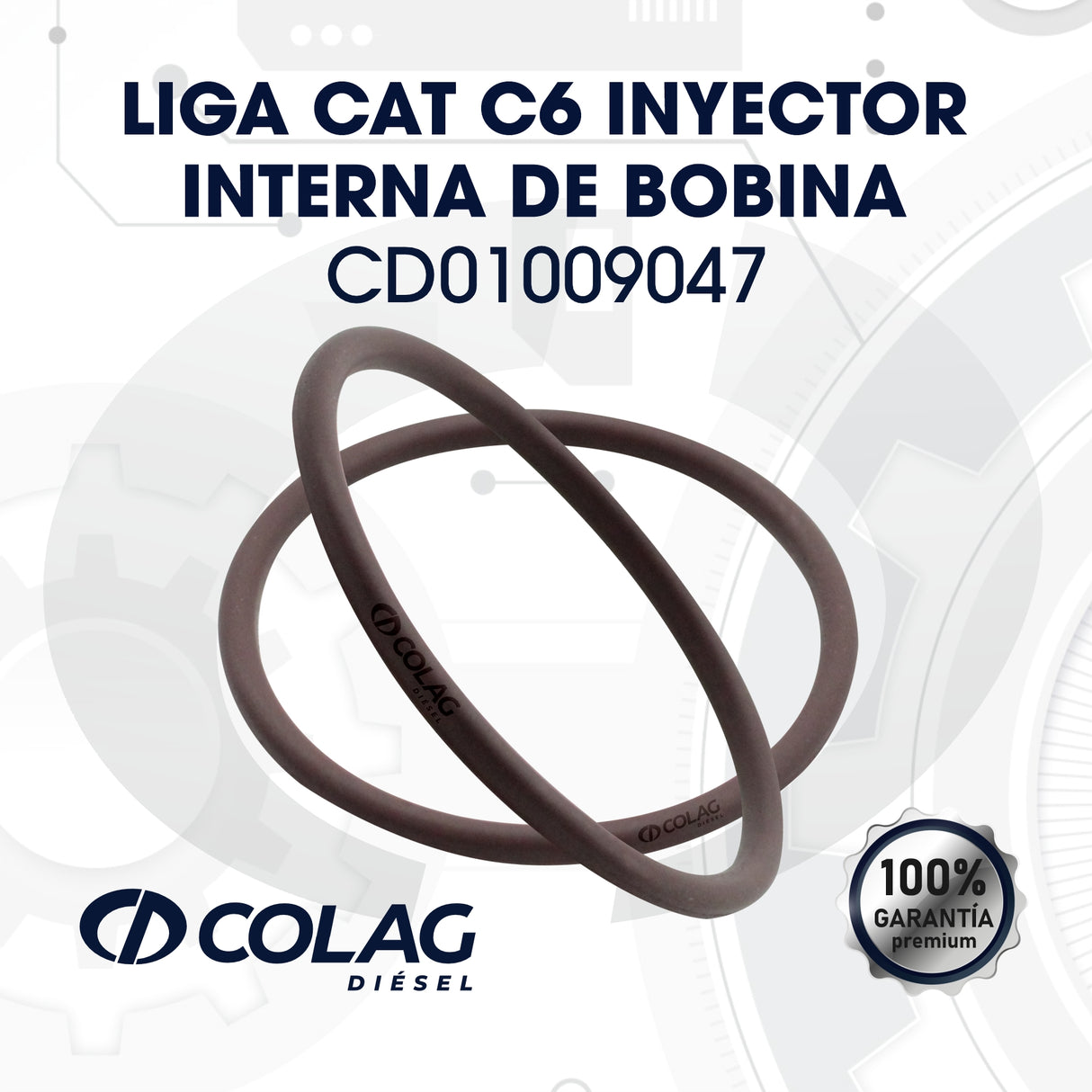 LIGA INYECTOR INTERNA DE BOBINA CAT C6