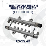 RIEL TOYOTA HILUX 6 PINES 23810-0E011