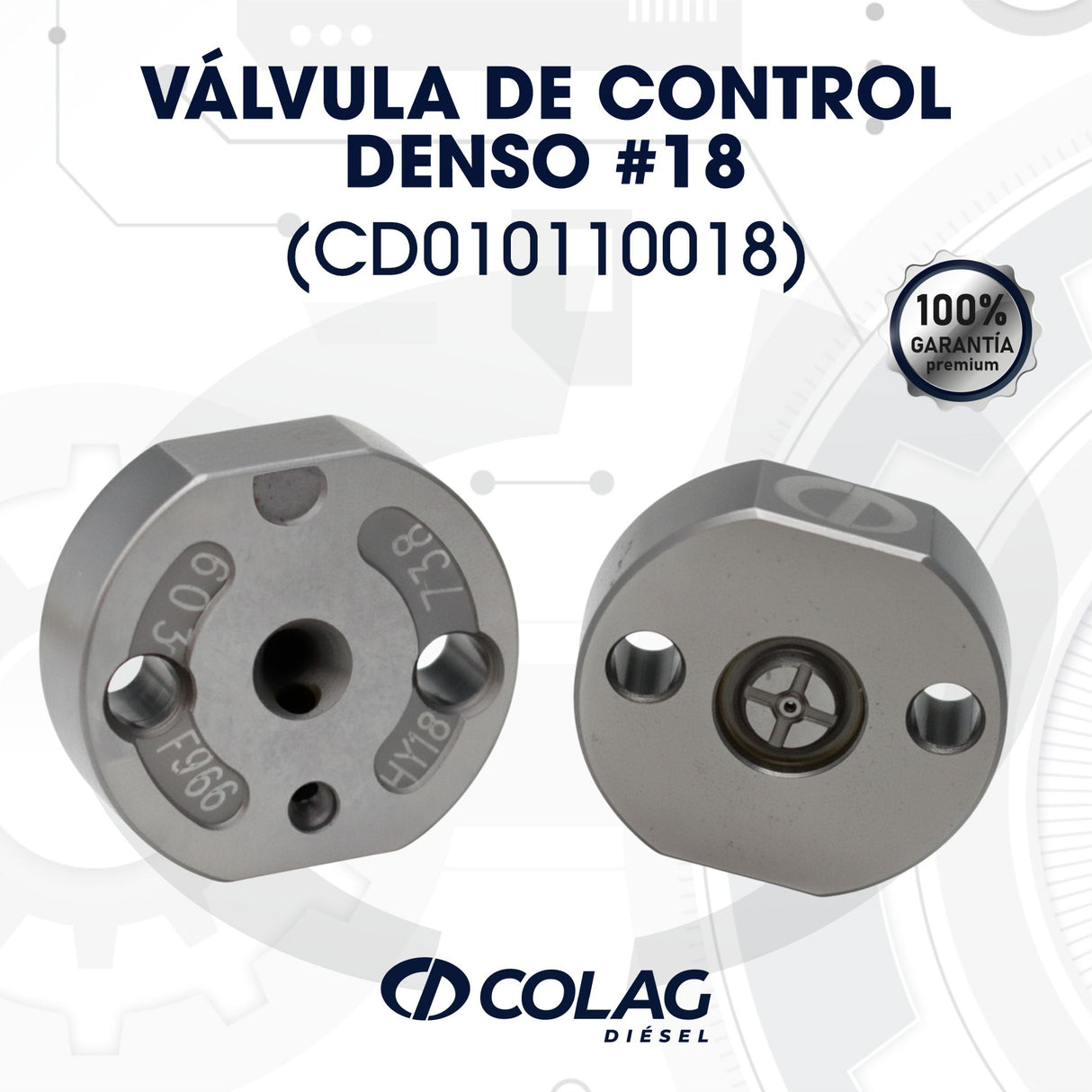 VÁLVULA DE CONTROL DENSO #18