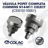 VÁLVULA POPPET COMPLETA CELECT N14, M11