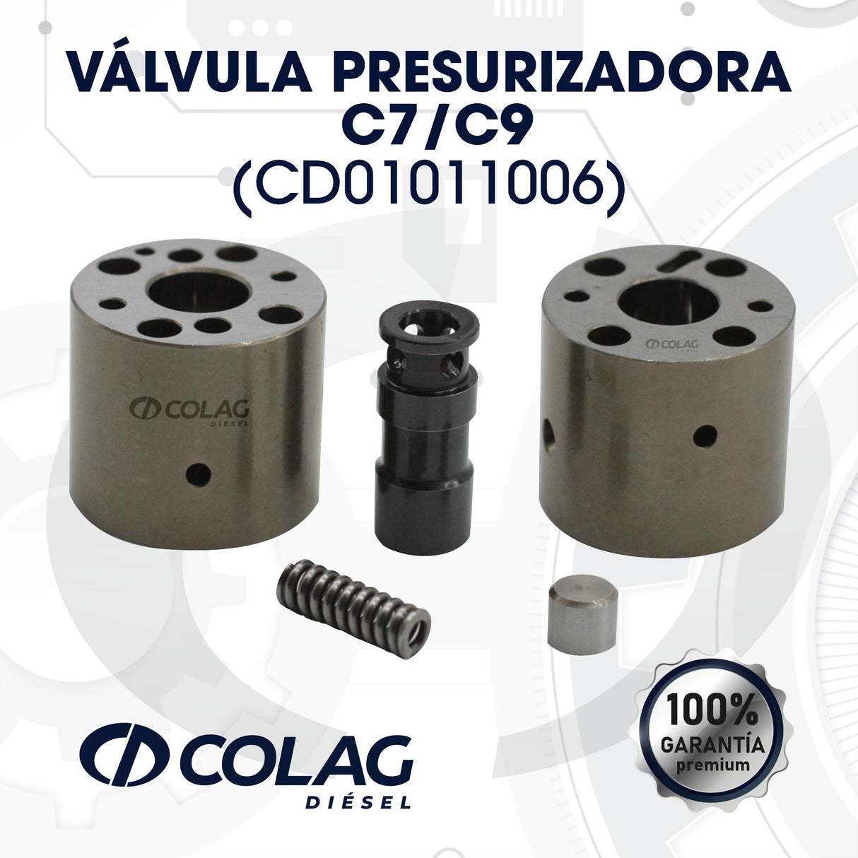 VÁLVULA PRESURIZADORA C7/C9