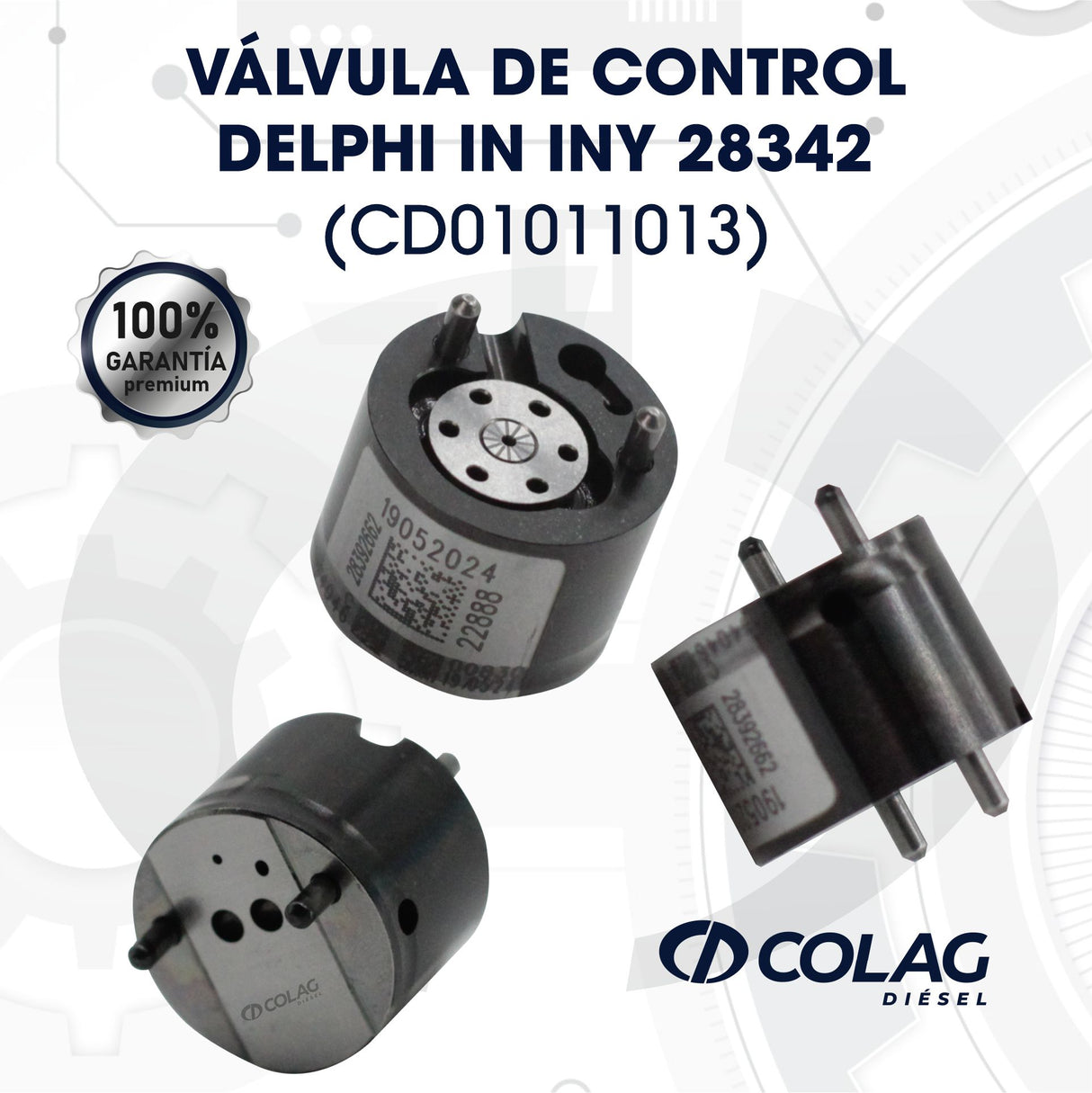 VÁLVULA DE CONTROL DELPHI INY 28342997