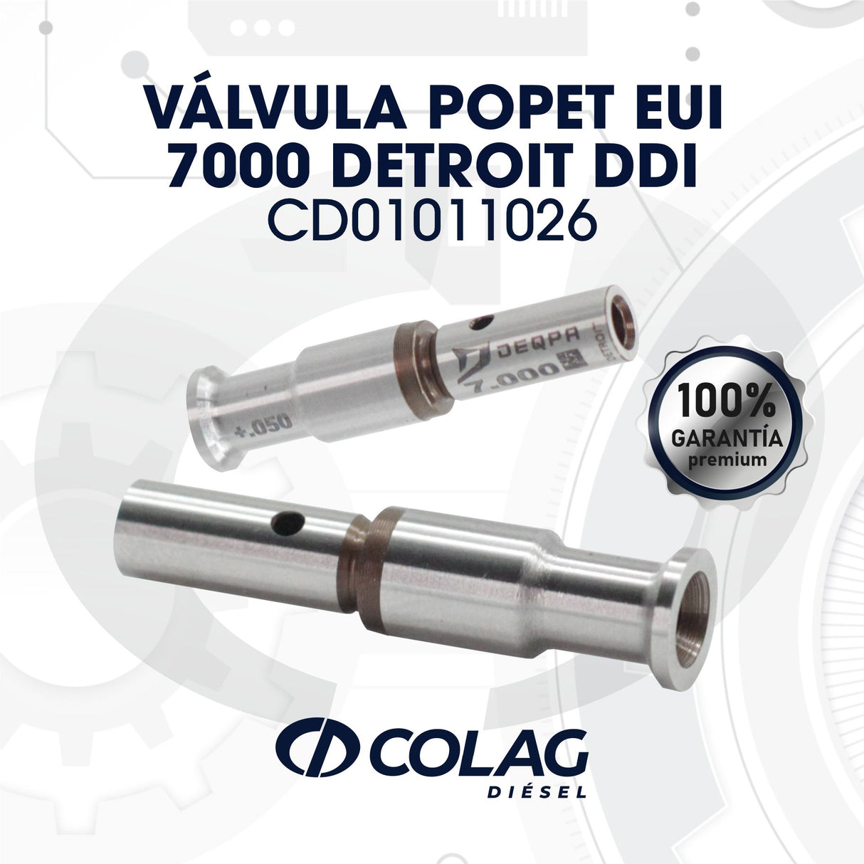 VÁLVULA POPET EUI 7.000 DETROIT DDIV