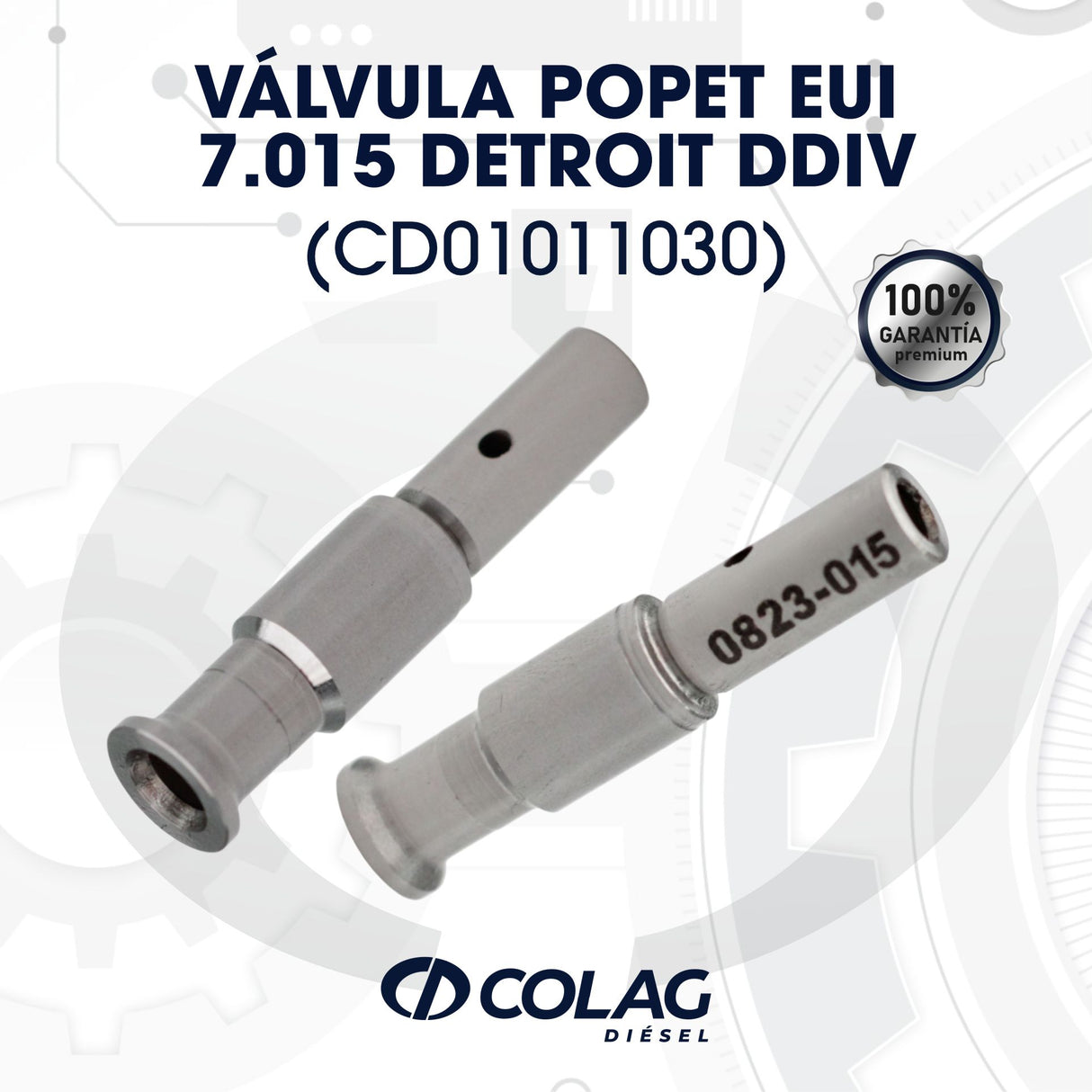 VÁLVULA POPET EUI 7.015 DETROIT DDIV