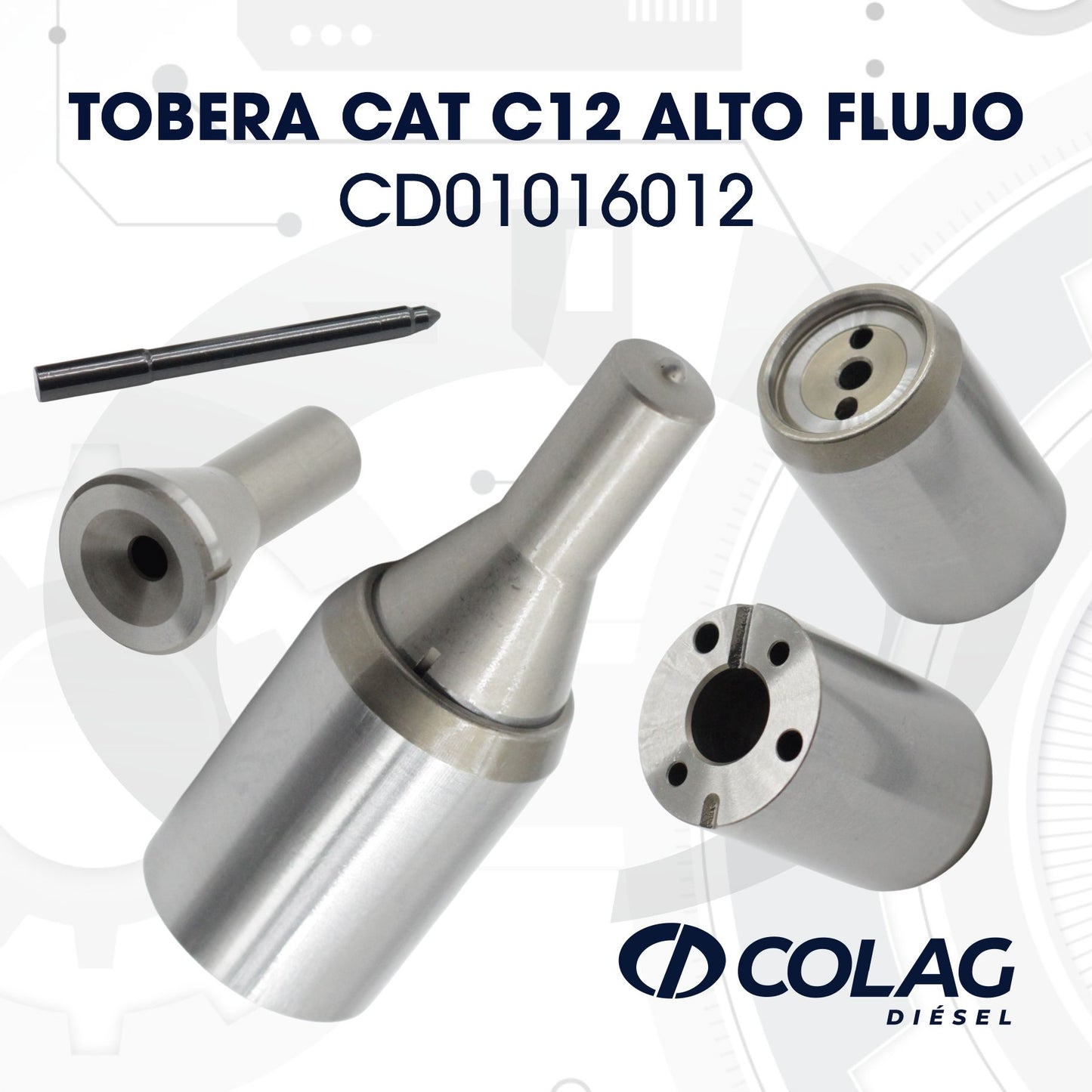 TOBERA CAT C12 ALTO FLUJO (1245)