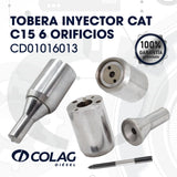 TOBERA INYECTOR CAT C15 6 ORIFICIOS
