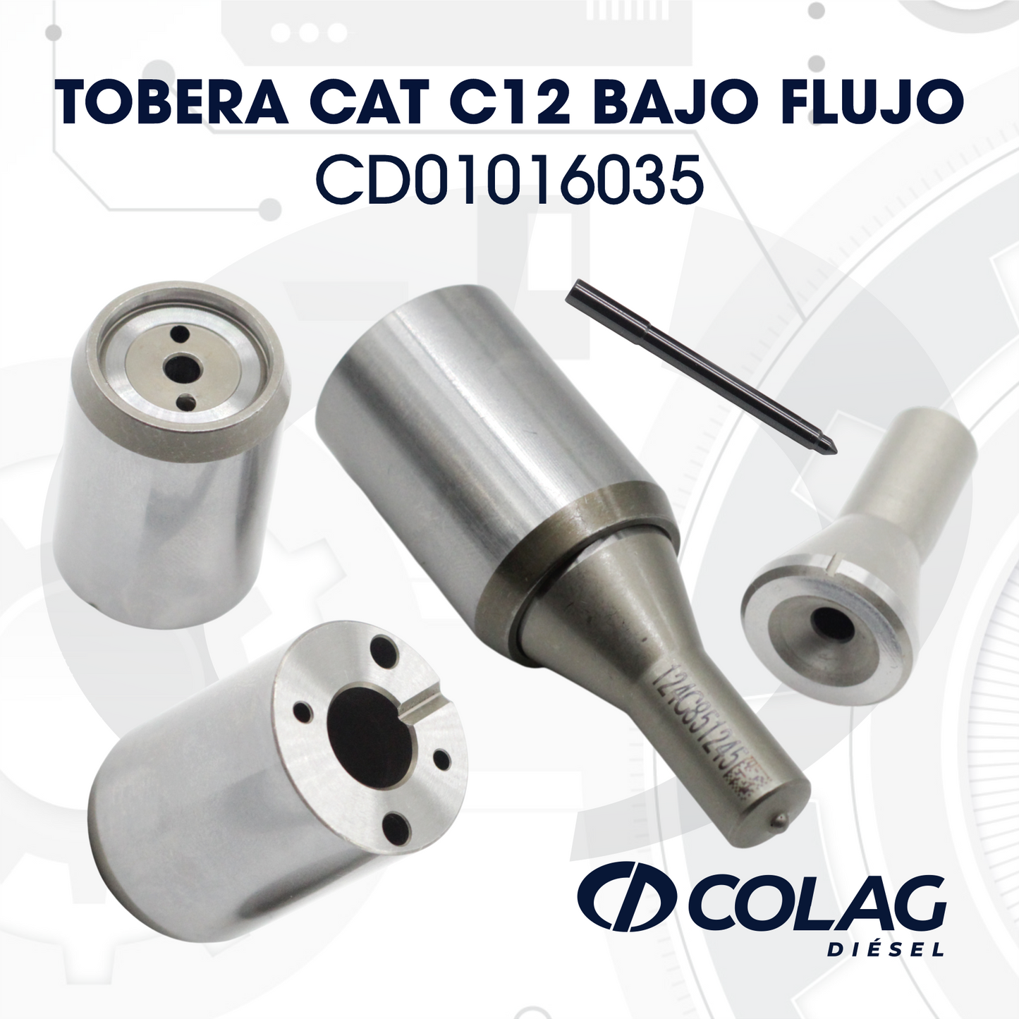 TOBERA CAT C12 BAJO FLUJO