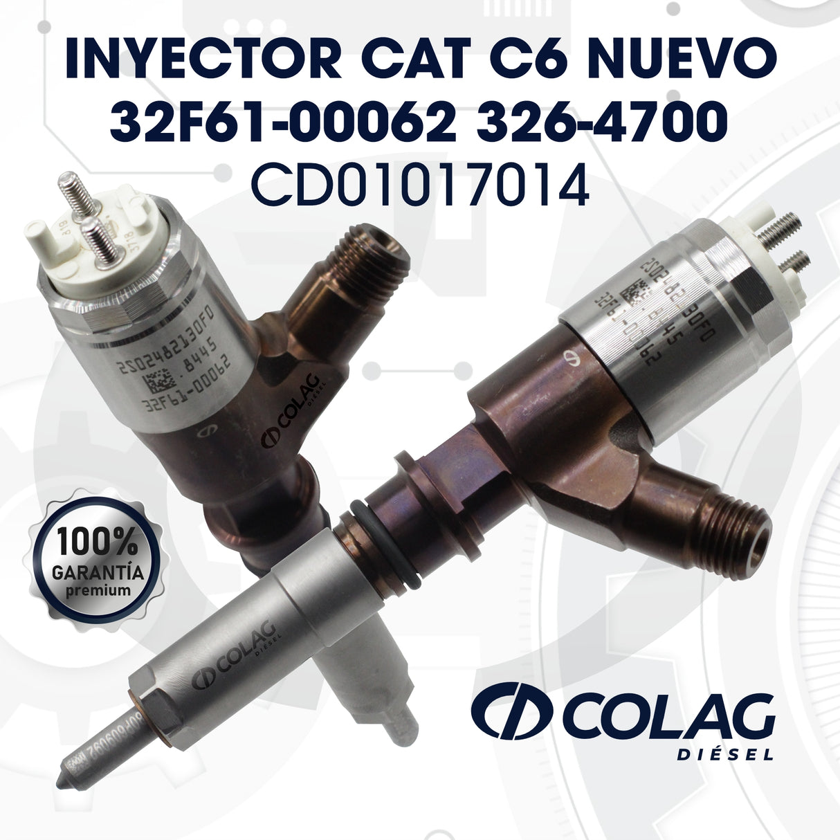 INYECTOR CAT C6 NUEVO
