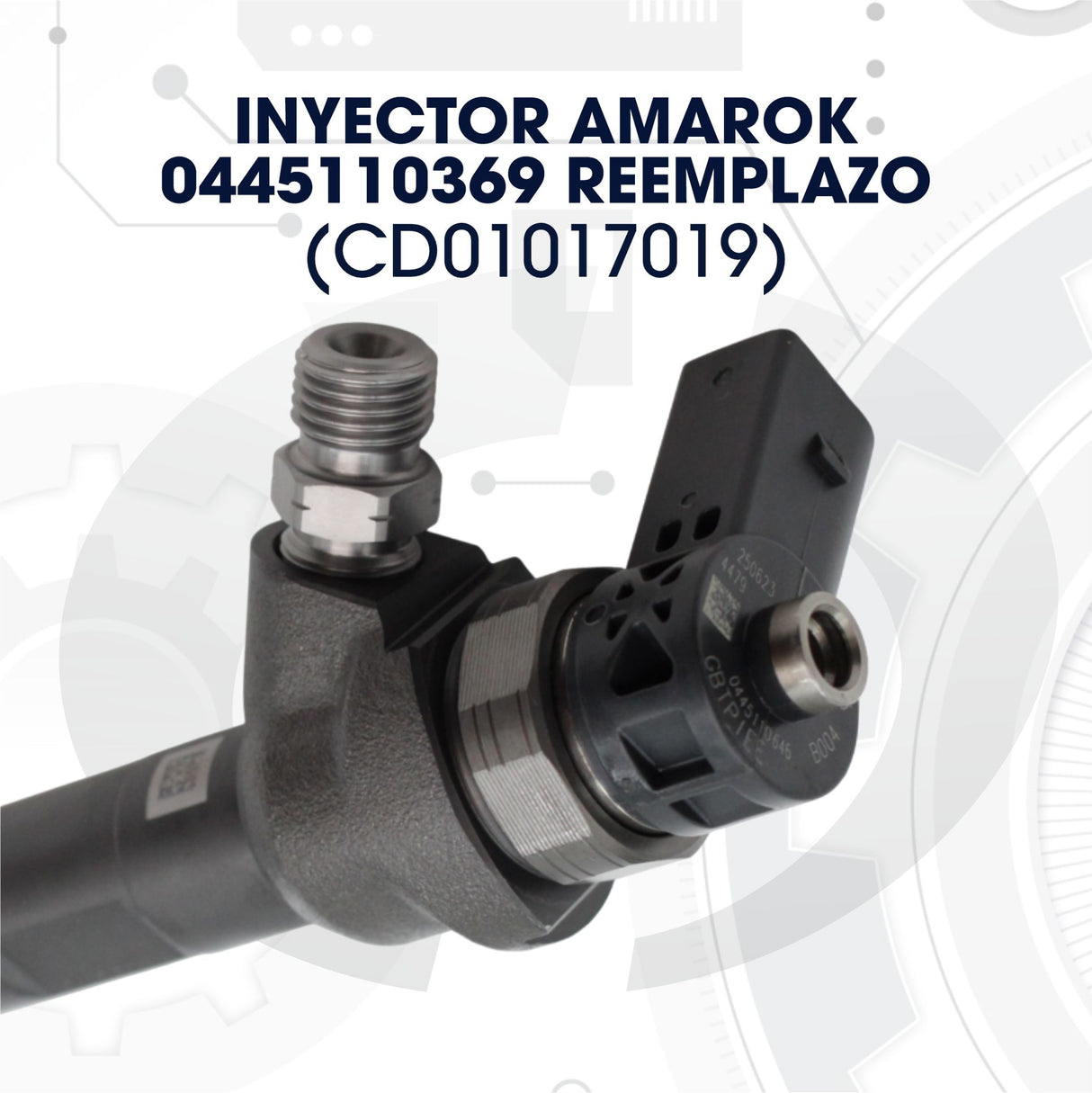INYECTOR AMAROK 0445110369 REEMPLAZO