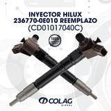 INYECTOR HILUX 236770-0E010 REEMPLAZO