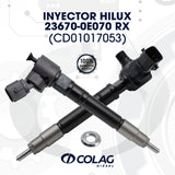 INYECTOR HILUX 23670-0E070 RX