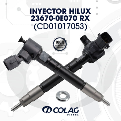 INYECTOR HILUX 23670-0E070 RX