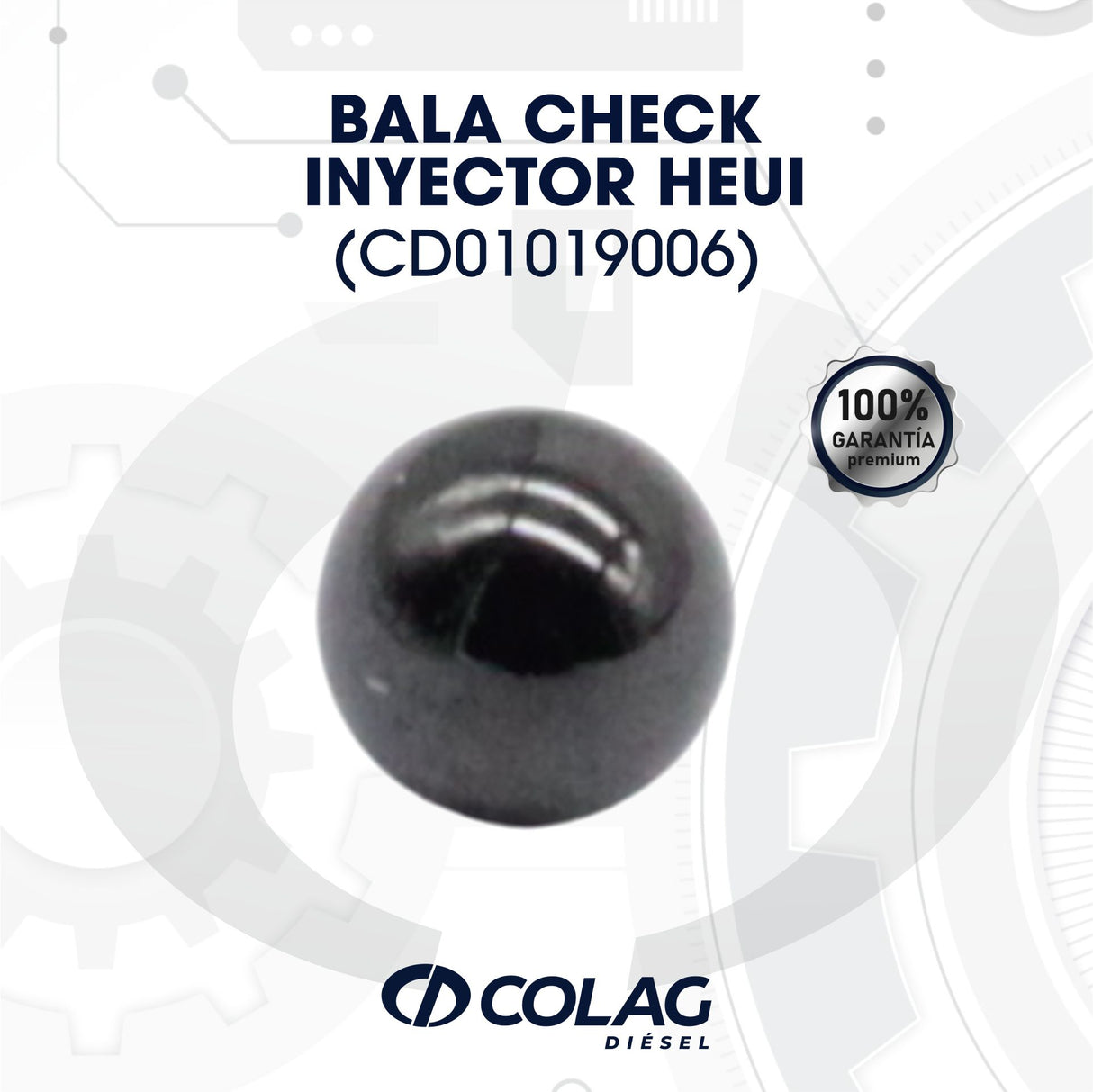 BALA CHECK INYECTOR HEUI