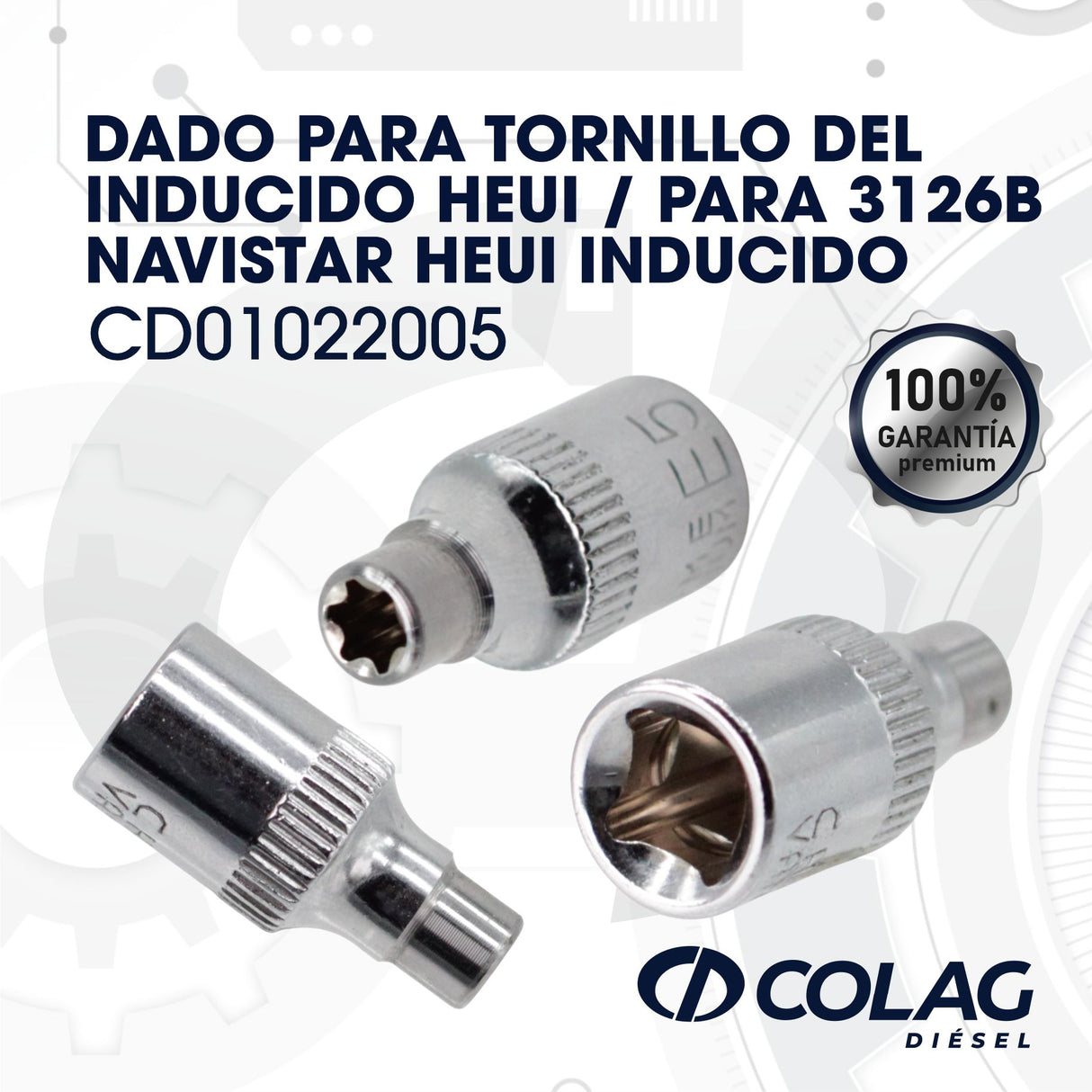 DADO PARA TORNILLO DEL INDUCIDO HEUI,