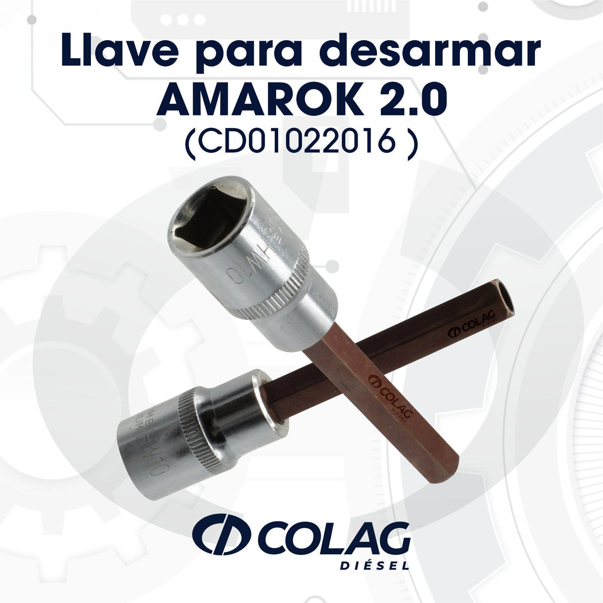 LLAVE PARA DESARMAR INYECTOR AMAROK 2.0