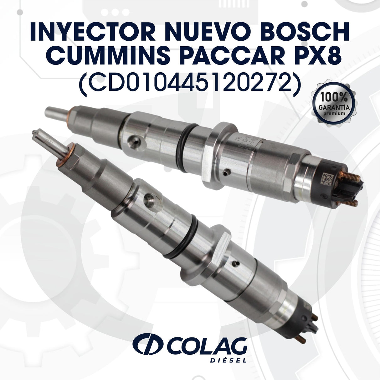 INYECTOR NUEVO BOSCH CUMMINS PACCAR PX8