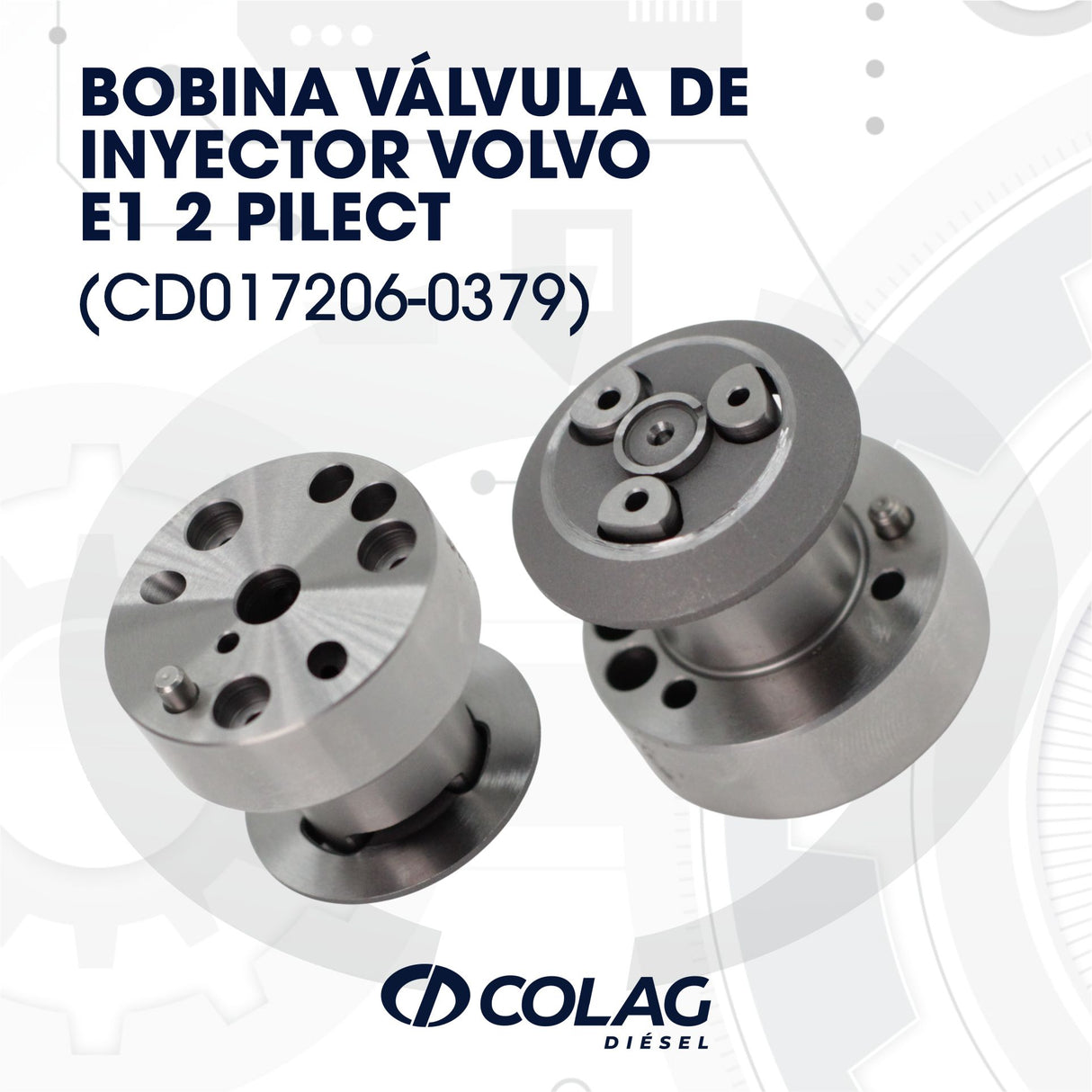 BOBINA valvula DE INYECTOR VOLVO E1 2 PI
