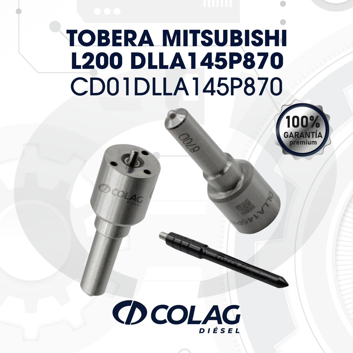TOBERA DLLA145P870 MITSUBISHI L200