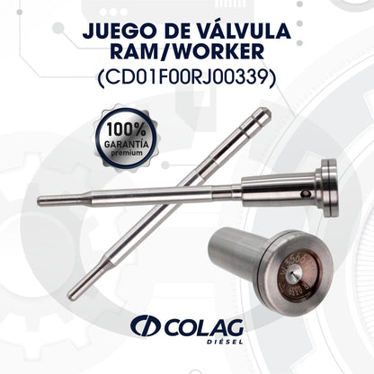 JUEGO DE VÁLVULAS RAM, WORKER
