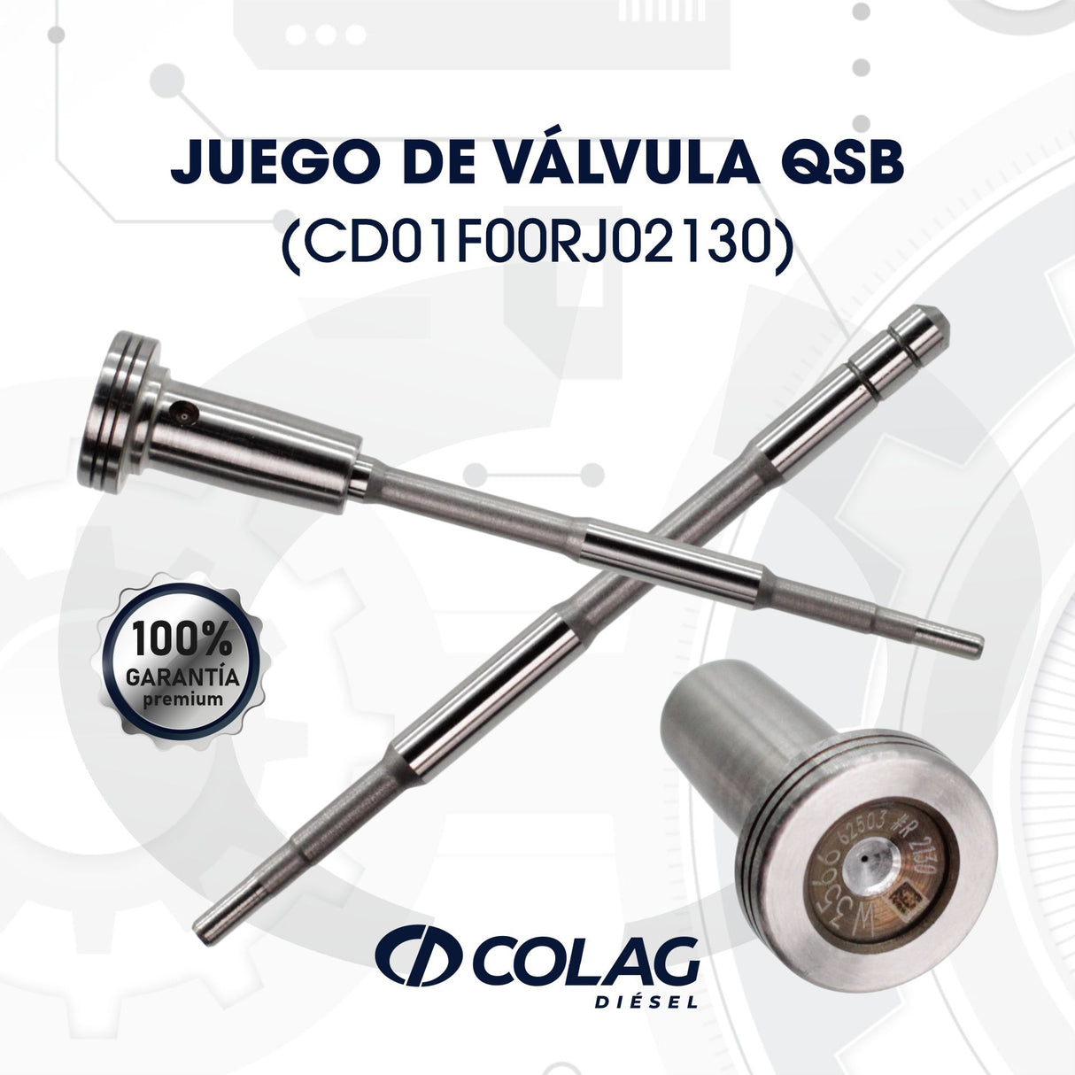 JUEGO DE VÁLVULA QSB