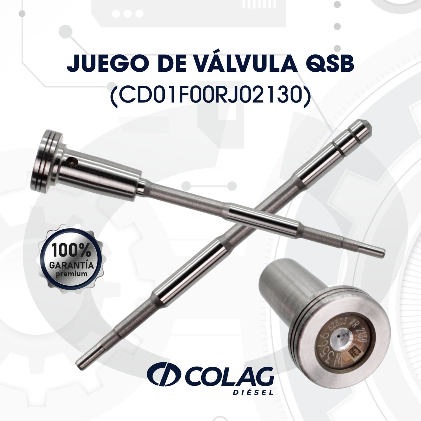 JUEGO DE VÁLVULA QSB