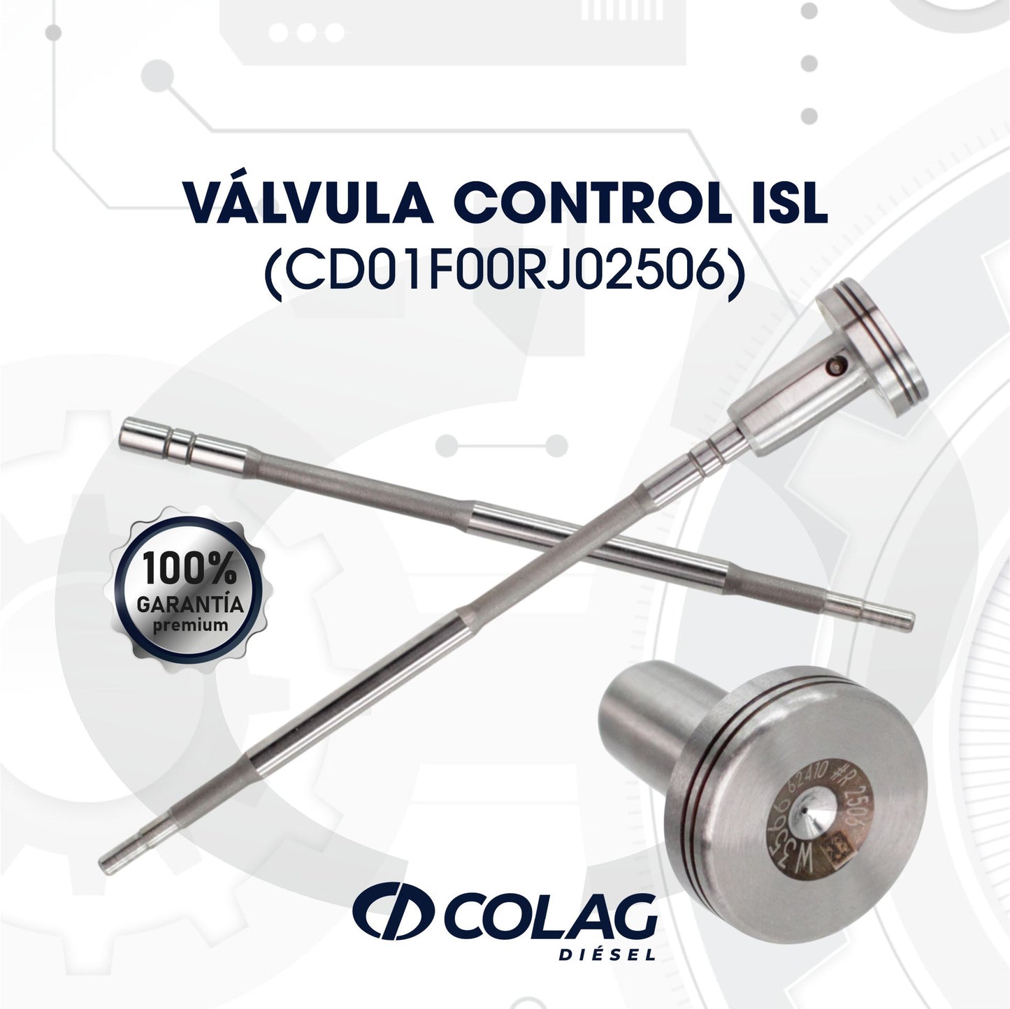 VÁLVULA DE CONTROL CUMMINS ISL