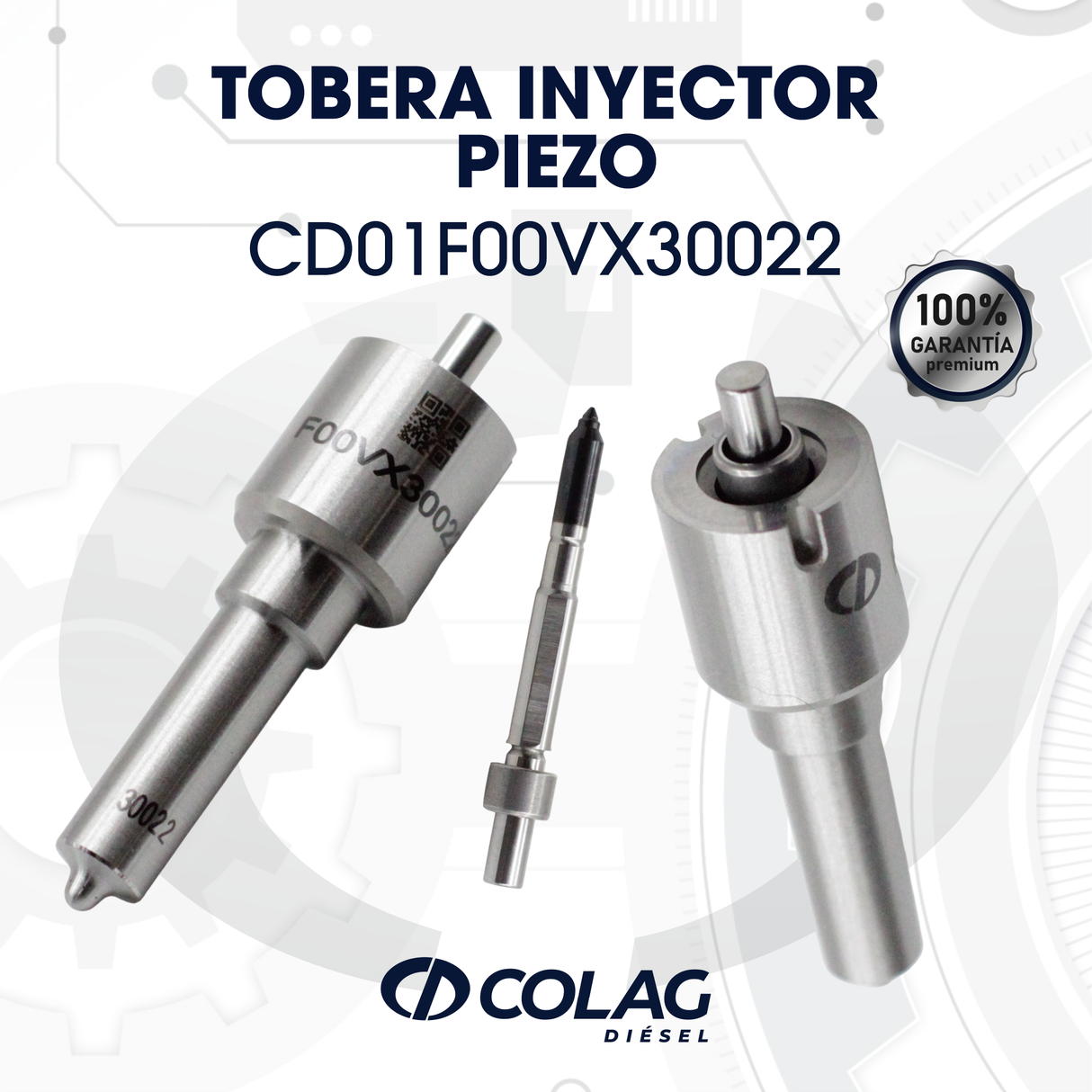 TOBERA INYECTOR PIEZO