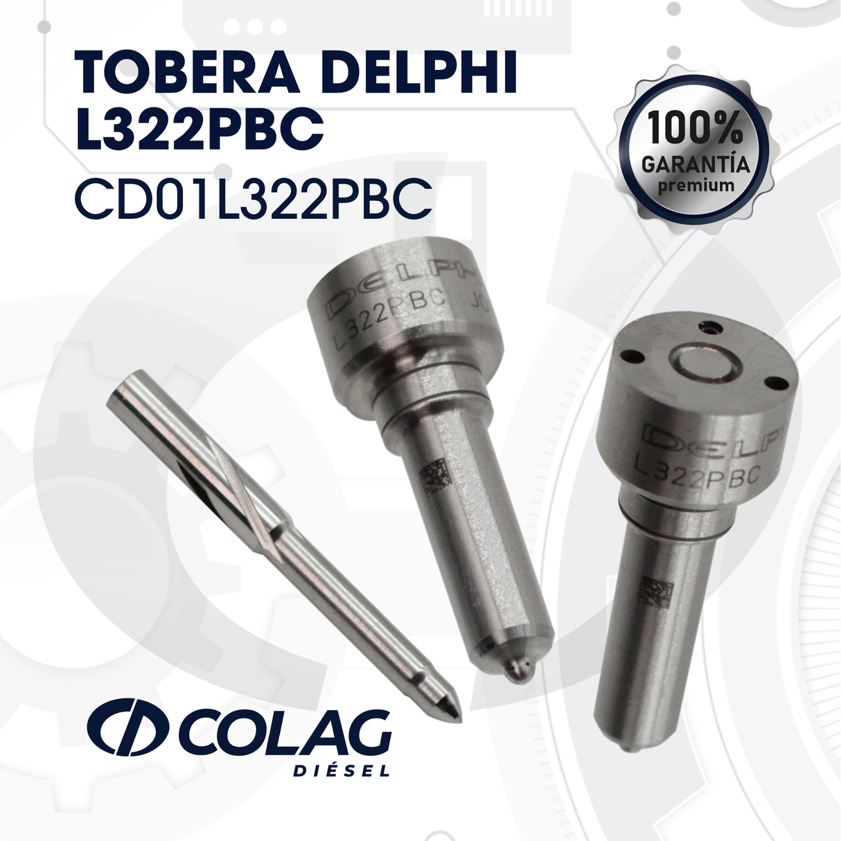 TOBERA INYECTOR DELPHI L322PBC