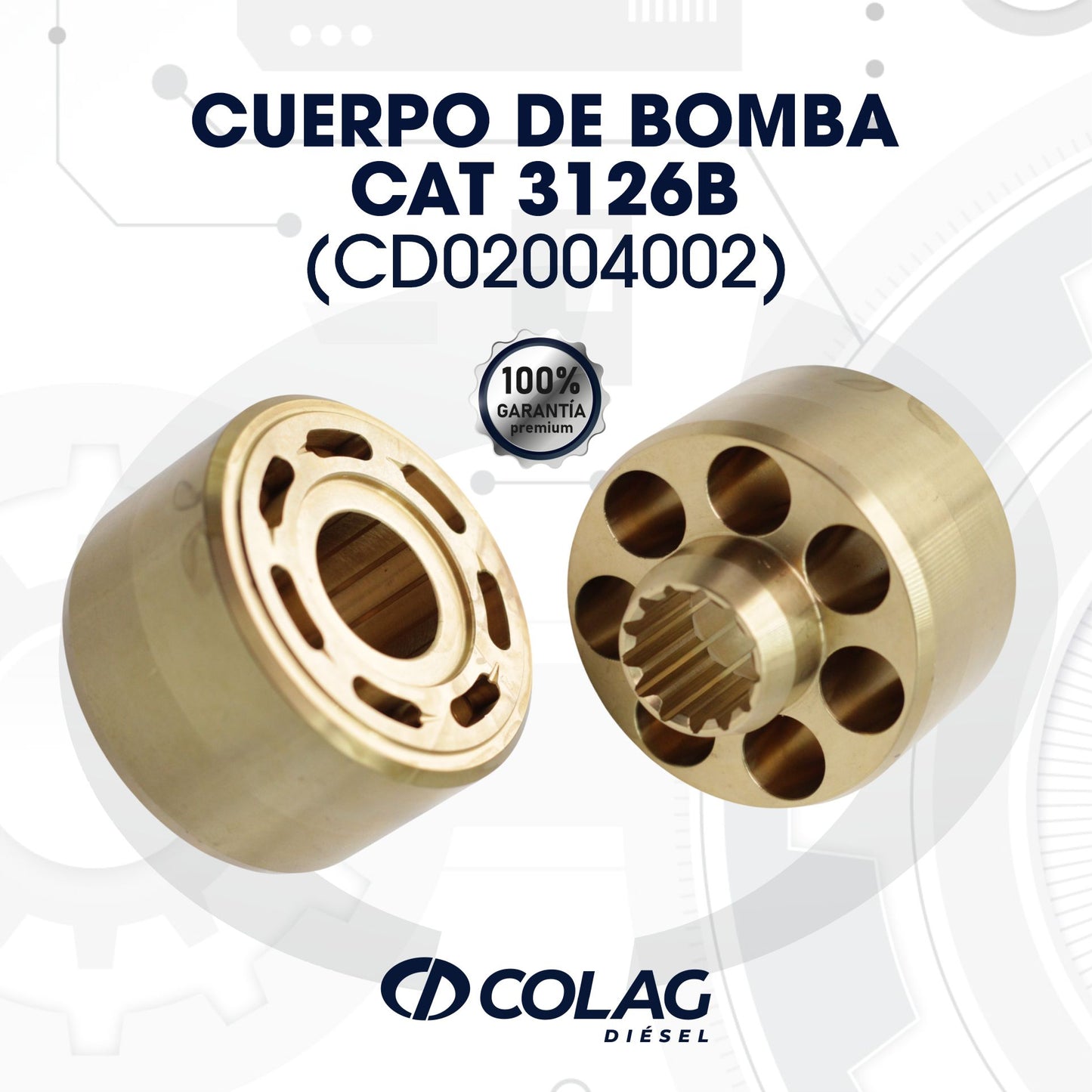CUERPO DE BOMBA CAT 3126B