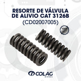 RESORTE DE VALVULA DE ALIVIO CAT 3126B