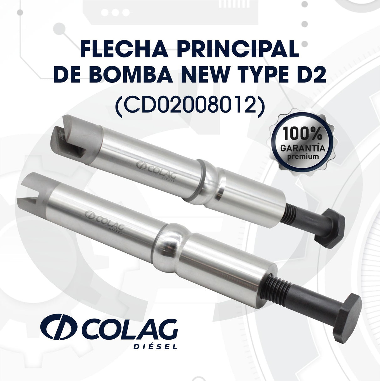 FLECHA PRINCIPAL DE BOMBA NEW TYPE D2