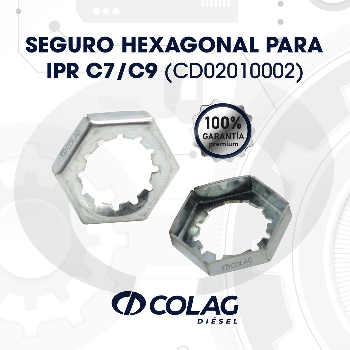 SEGURO HEXAGONAL PARA IPR CAT