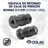 VÁLVULA DE RETORNO DE CAJA DE PRESÓN CAT