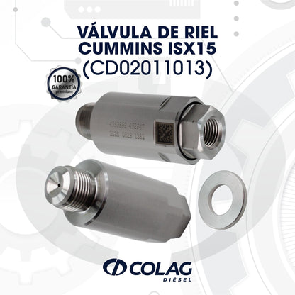 VALVULA DE RIEL CUMMINS ISX15