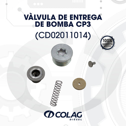 VÀLVULA DE ENTREGA DE BOMBA CP3