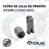 FILTRO DE CAJA DE PRESIÓN BOMBA CAT