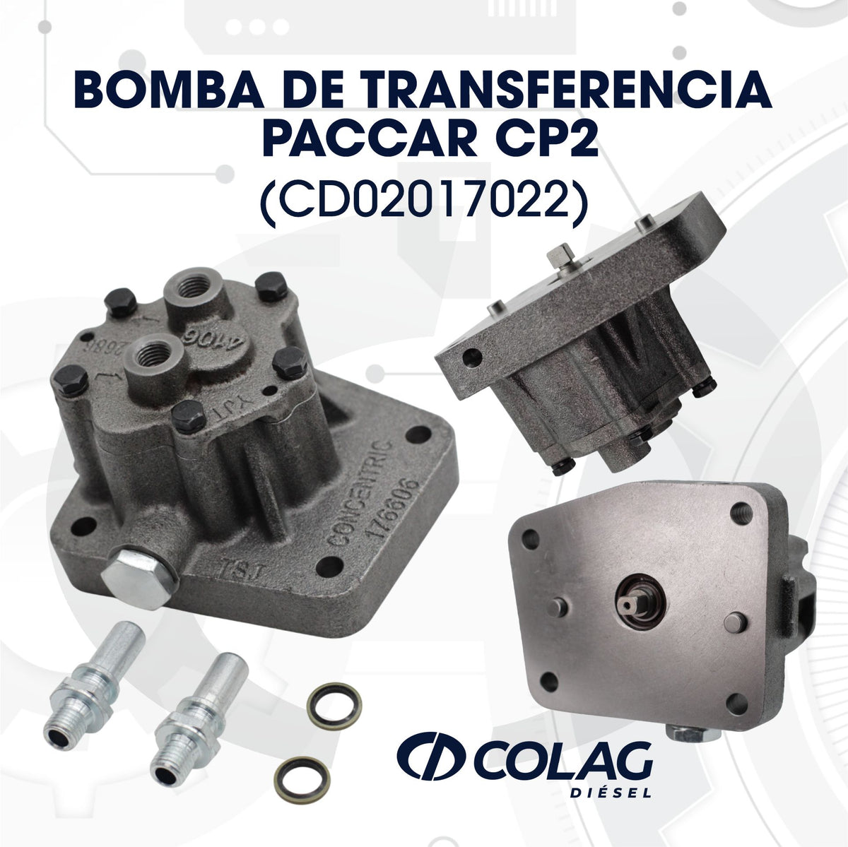BOMBA DE TRANSFERENCIA PACCAR CP2 – Colag Diesel