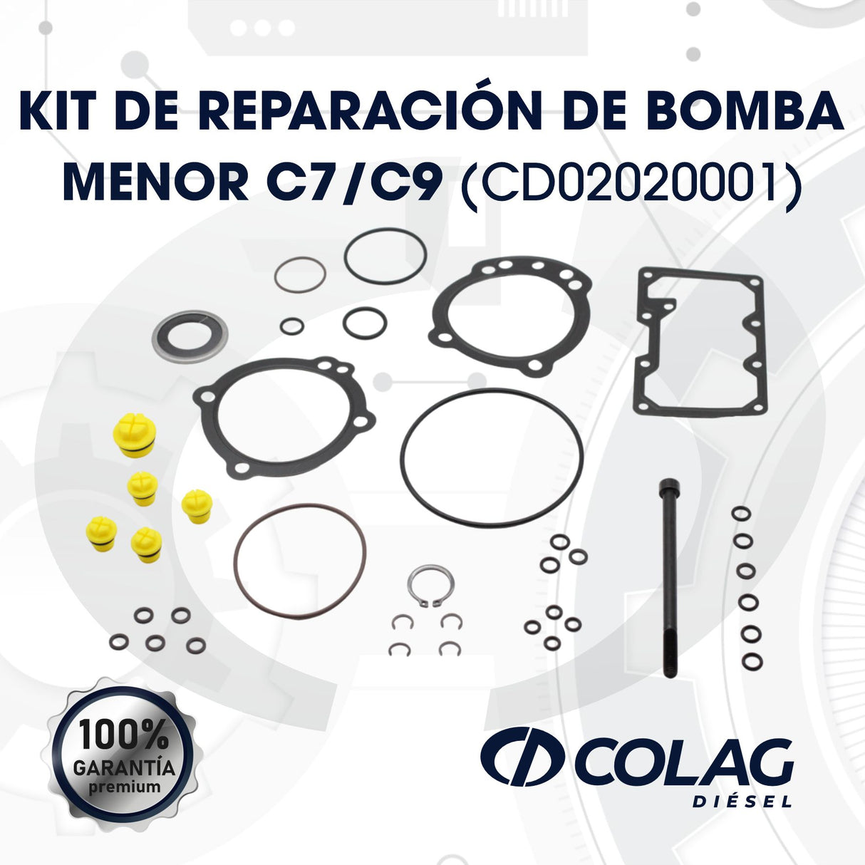 KIT DE REPARACIÓN MENOR BOMBA C7 / C9