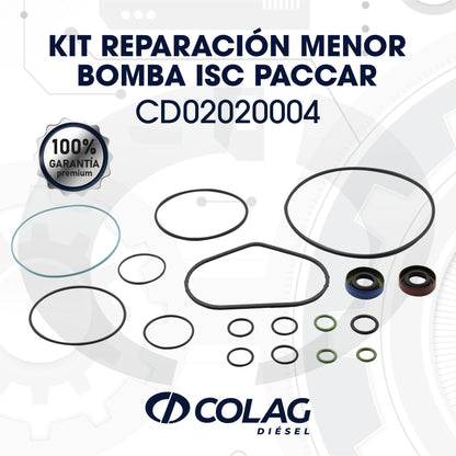 KIT REPARACIÓN MENOR BOMBA ISC PACCAR