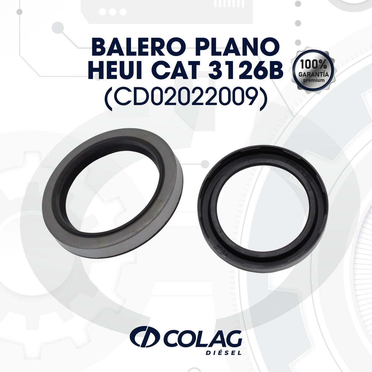 BALERO PLANO HEUI CAT 3126B