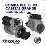 BOMBA ISX 15 CABEZAL GRANDE 3 PISTONES