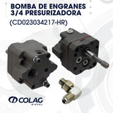BOMBA DE ENGRANES 3/4 PRESURIZADORA