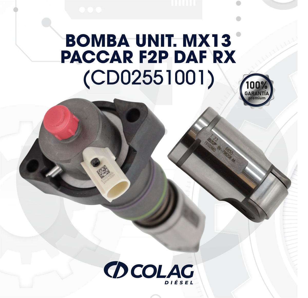 BOMBA UNIT. MX13 PACCAR F2P DAF RX – Colag Diesel