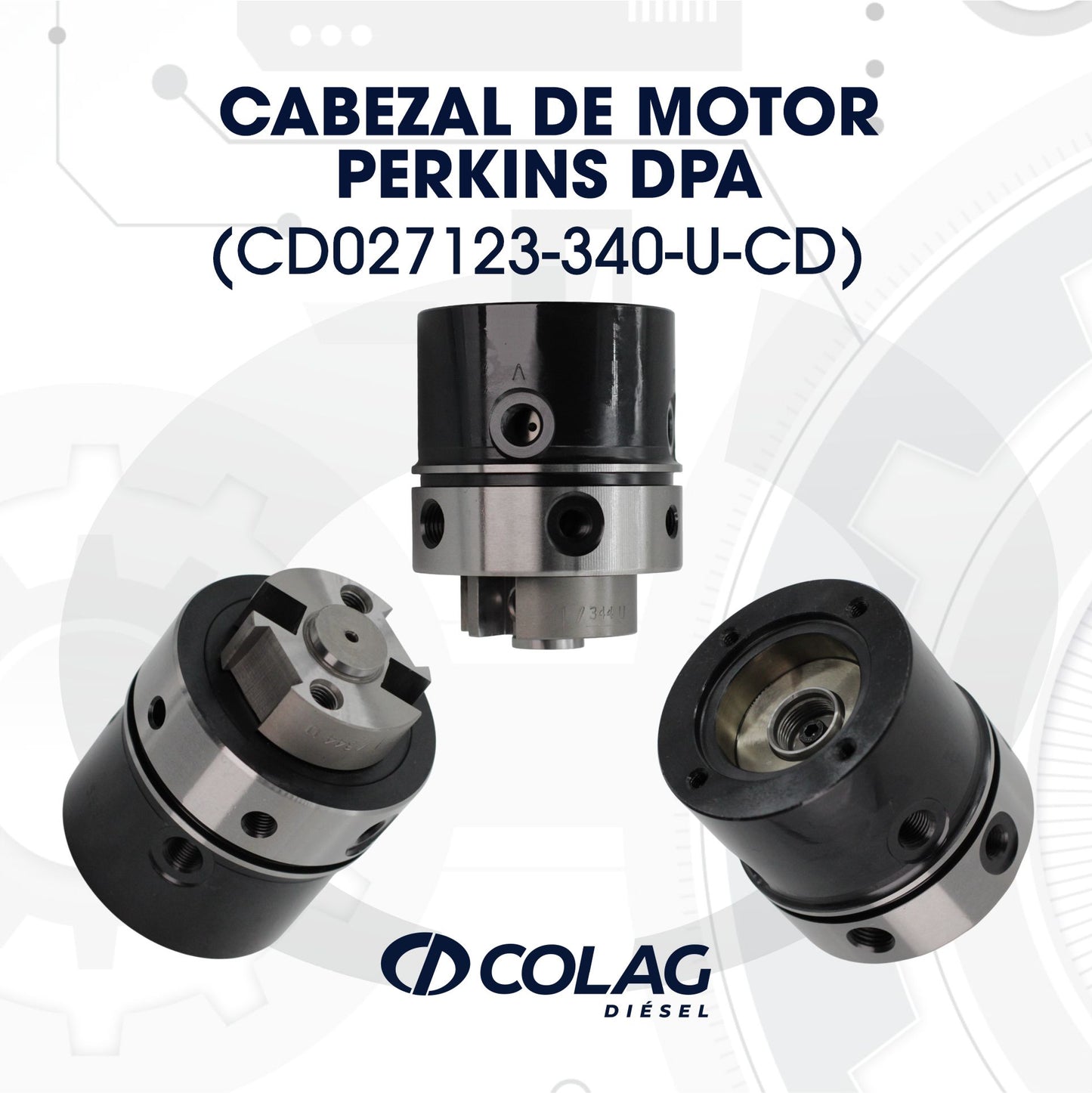 CABEZAL DE MOTOR PERKINS DPA