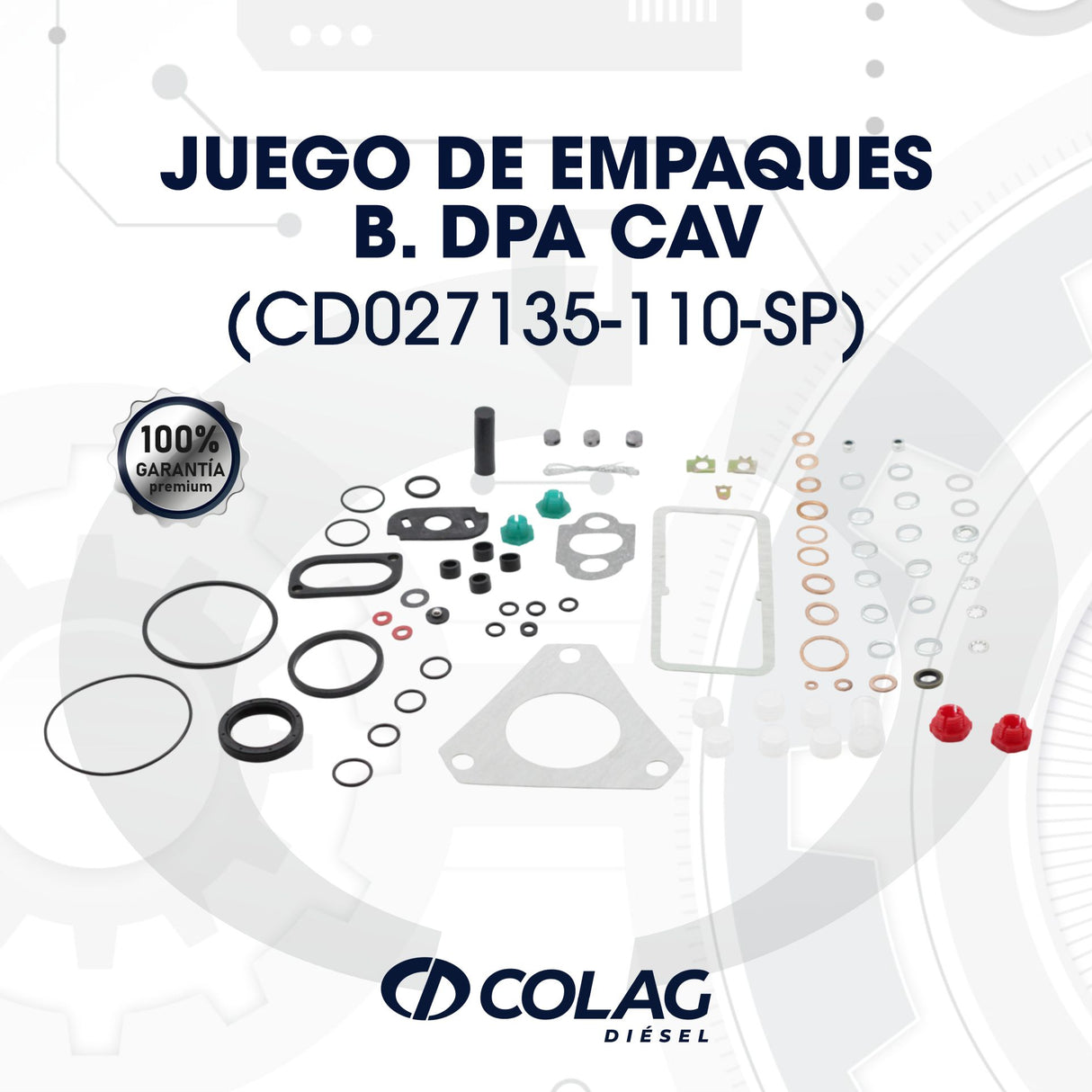 JUEGO DE EMPAQUES B. DPA CAV