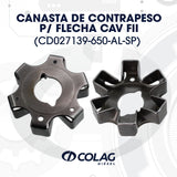 CANASTA DE CONTRAPESO P/ FLECHA CAV FII