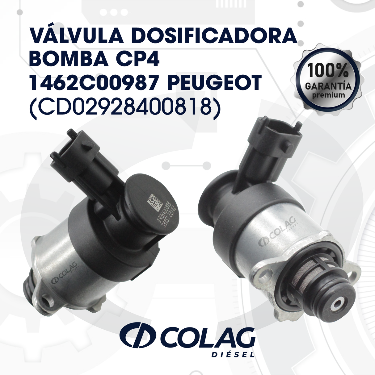 VÁLVULA DOSIFICADORA BOMBA CP4