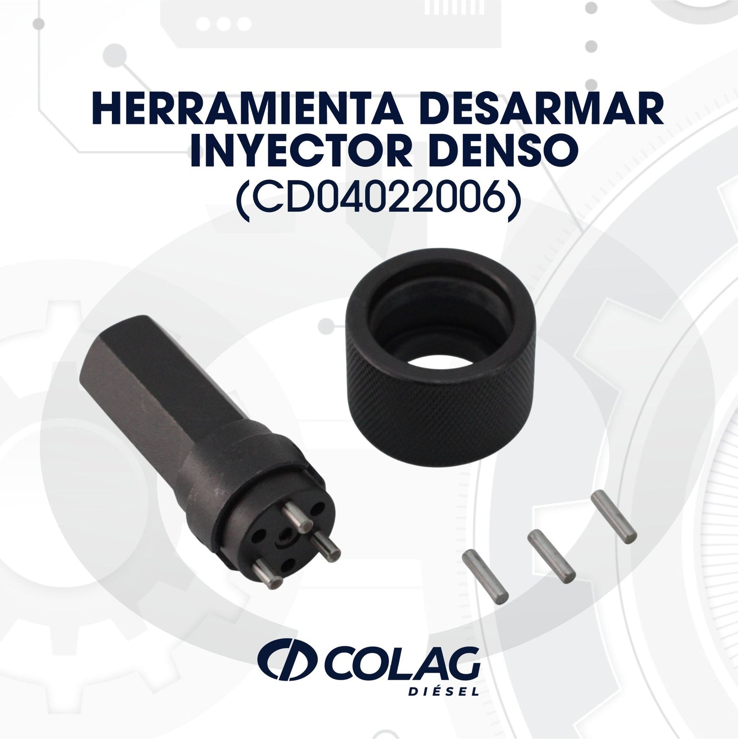 HERRAMIENTA DESARMAR INYECTOR DENSO